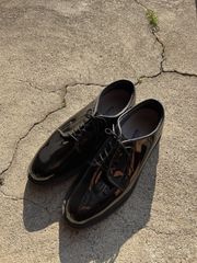 【DEADSTOCK】 U.S. Military Officer Shoes by CAPPS サービスシューズ エナメル パテント 米軍 実物 ミリタリー