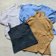 【まとめ売り】無印良品 無印 シンプル カットソー 4点まとめ売り レディースM Lサイズ