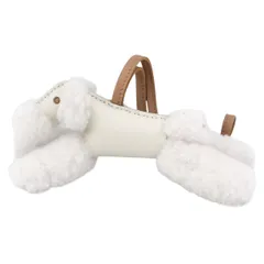 【中古】 HERMES エルメス バッグチャーム バディチャーム 犬 白 U刻印 2022年製 エクリュ クレ 25020717 MKのサムネイル