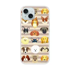 [iPhone11] iPhone14 ケース iPhone14 Pro スマホケース iPhone16 15 14 Plus 13 Mini 12 11 XS XR 全機種対応 スマホカバー ハードケース アニマル柄 COMOデザイン イヌ 犬 ワンコいっぱ