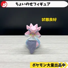 ちょいのせフィギュア　ディアンシー　【A-6 ポケモン　フィギュア】