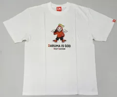 だるまいずごっど Tシャツ Amazon.co.jp: M CRAZY RACCOON だるまいずごっど CR DARUMA IS