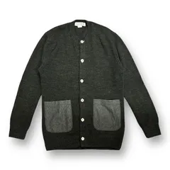 定価42900円 COMME des GARCONS SHIRTS ニットカーディガン セーター コムデギャルソンシャツ FH-N005 M 59700Aのサムネイル