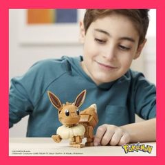 【スタッフおすすめ！】メガコンストラックス(MEGA CONSTRUX) ポケモン イーブイ【ブロックセット】 【ピース数215】 【7才*】 HDL84