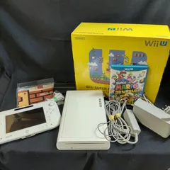 任天堂　Wii U　ウィ―ユー　本体セット　32GB　スーパーマリオ3Dワールド　ソフト　セット　Ⅼ166