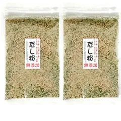 魚介類国産使用 無添加 だし粉 113g x 2袋のサムネイル