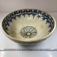 江戸時代 染付大鉢 直径29.6㎝ 東Y5-0609① - メルカリ