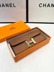 【今日特価】HERM?S 送料無料！黒 / ダークイエロー 19x10 サイズ クロスグレーンレザー 限定セール価格