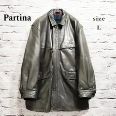 【シープスキン】パルティナ Partina レザーコート ジャケット 羊革