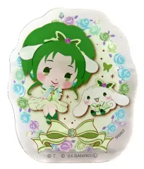 【中古】バッジ・ビンズ キュアミント×シナモロール 「アクリルクリップバッジコレクション Yes!プリキュア5GoGo!×サンリオキャラクターズ」