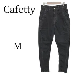 Cafetty カフェッティ 黒 デニム・ジーンズ（スキニー） Mのサムネイル