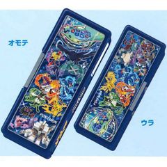 ポケットモンスター ポケモン 2ドア 両面 ホログラム 筆入れ 筆箱 487729001 ショーワノート 2025年わくわく新学期シリーズ ピカチュウ 1年生 入学 プレゼント