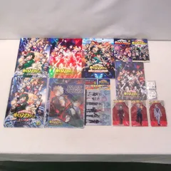 僕のヒーローアカデミア ヒロアカ 映画グッズ パンフレット 入場者特典 クリアファイル アクリルスタンド 他 まとめ セット