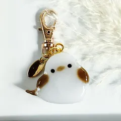 小さな ✿︎ シマエナガちゃん ✿︎ 雪の妖精 ✿︎ プレゼント梱包無料 ✿︎ シマエナガキーホルダー ✿︎ シマエナガチャーム