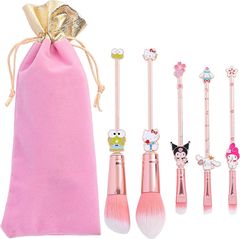 新品 化粧筆 メイクブラシ アイブラシセット可愛いくて 8本セット 繊維毛 化粧ブラシセット最高の贈り物 人気 美少女戦士セーラームーン 携帯 セットアニメの動物です メイク道具ブラシ (アニメ5個セット)
