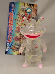 MAXTOY ミニソフビ怪獣倉庫 カネゴン クリアブラウンクラッシュラメ 限定 MAXTOY ミニソフビ怪獣倉庫 カネゴン クリアブラウンクラッシュ