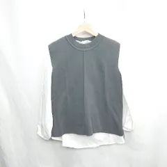 ◇ ⊇ ◎ DRESKIP ドレスキップ 長袖 ブラウス サイズM グレー系 レディース E  【1502060010955】