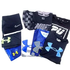 アンダーアーマー UNDER ARMOUR ナイキ プーマ スポーツウェア Tシャツ ショートパンツ 9点 セット 子ども服 男の子用 ジュニア 小学生 YLG L 150～160cm相当 ■GY99 A0223