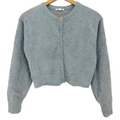 ジーユー GU 24AW シャイニークルーネックカーディガンZ レディース JPN：M 