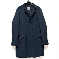 ASPESI アスペジ ナイロントレンチコート　スプリングコート　マットブルー 寒くてもウールには戻れないから、そんな時のナイロンコート