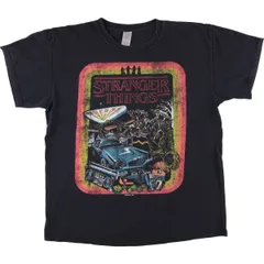 古着 STRANGER THINGS ストレンジャーシングス 映画 ムービーTシャツ メンズL相当/eaa563495