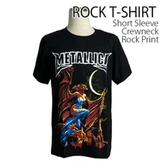Metallica Tシャツ メタリカ ロックTシャツ バンドTシャツ 半袖 メンズ レディース かっこいい バンT ロックT バンドT ダンス ロック パンク 大きいサイズ S M L USサイズ 春 夏 おしゃれ Tシャツ  ファッション