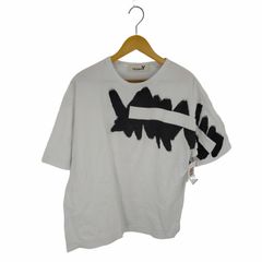 グラウンドワイ ヨウジヤマモト Ground Y Yohji Yamamoto 5.6oz cotton Jersey Painted Big T-Shirt C メンズ JPN：4 