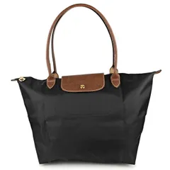 新品 ロンシャン LONGCHAMP トートバッグ ル プリアージュ TOTE BAG Lサイズ ブラック 黒
