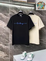 【今日特価】BURBERRY New 320g 編みロープロゴ T シャツ-1