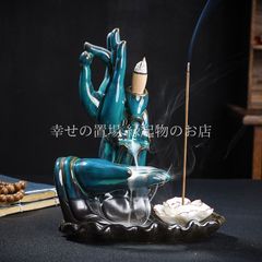 仏像 置物 オブジェ 仏像 彫刻 工芸品 自在観音菩薩 厄除 木彫