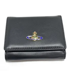 【新品未使用】ヴィヴィアンウエストウッド三つ折り財布　913VW110 ブラック ヴィヴィアン ウエストウッド Vivienne Westwood 三つ折り財布
