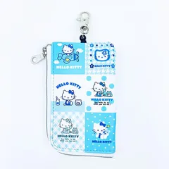 サンリオ ハローキティ 総柄 キーパスポーチ パスケース Sanrio
