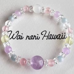 SALE④『 Cool lavender  』ラベンダーアメジストブレスレット