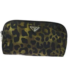 入手困難　PRADA プラダ　ポーチ　クラッチバック　豹柄レオパードハラコポーチ 楽天市場】PRADA プラダ CAVALLINO GLACE チェーンショルダー