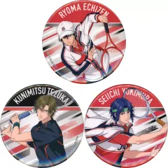 【中古】バッジ・ピンズ 越前リョーマ＆手塚国光＆幸村精市 缶バッジ3種セット 「新テニスの王子様」 セブンネット限定