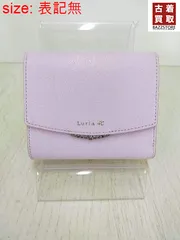 ルリアヨンドシー Luria 4℃ レザー二つ折財布 レディース 表記無