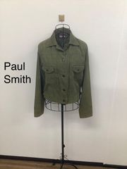 Paul Smith  ポールスミス　デニムジャケット 長袖 モスグリーン 無地