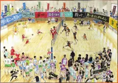 【中古】ポスター ゴミ捨て場の決戦ポスター 集合 「劇場版 ハイキュー!! ゴミ捨て場の決戦」 最強ジャンプ 2024年3月号付録