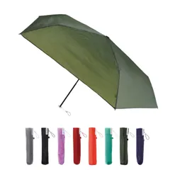 (マジカルテック)65g 超軽量 UVカット 折りたたみ傘 50cm 10255 カーキ [カーキ]