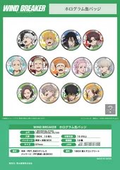 WIND BREAKER_ホログラム缶バッジ【コンプリートBOX／13個入り】