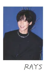 【中古】コレクションカード(男性) Snow Man/目黒蓮/印刷メッセージ入り・裏面ホログラム仕様/CD「RAYS(初回盤B)」先着購入特典チェキ風フォトカード