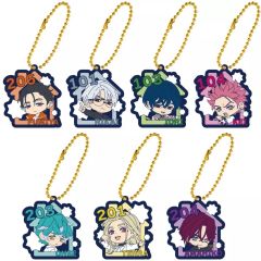 ユ*ア様 まじめにヤバシティ 6連アクリルチャーム - メルカリ