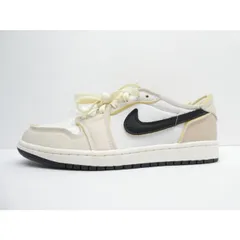 ナイキ NIKE AIR JORDAN 1 RETRO LOW OG EX White & Coconut Milk DV0982-100 size:26.0cm スニーカー 靴 △WT4481