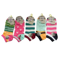 女児　スニーカーソックス　5点セット