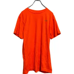 Champion 半袖 ロゴTシャツ キッズ XL 160～ ネオンオレンジ チャンピオン スポーツウェア 古着卸 アメリカ仕入 a703-5602