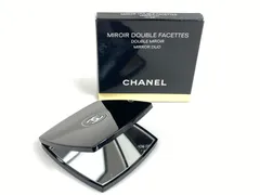 シャネル　CHANEL　MIROIR DOUBLE FACETTES　ミロワール　ドゥーブル　ファセット　ダブル　ミラー　鏡　2面鏡　拡大鏡　コンパクトミラー　送料無料