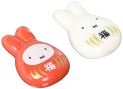 【特価セール】福だるま セット 箸置 紅白 」 Miffy 日本製 ミッフィー 「 209773 ディック・ブルーナ 金正陶器(Kaneshotouki)