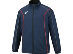 asics アシックス TEAM WINDBREAKER JKT(B-ST ピーコート 150 2031E059 401 | スポーツウェア スポーツ 衣類 ウエア ウェア 男性 メンズ 子供 キッズ ジュニア アウター ジャケット 保温 裏トリコット 万能 