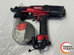 ▽【中古】マキタ  AR411HR   41mm高圧エアビス打ち機　