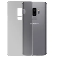 Galaxy S9+ ケース SCV39 SC-03K ギャラクシーs9プラス  クリア ソフト TPU ケース 【Color】 グレー